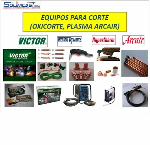 Corte, plasma, oxicorte, láser